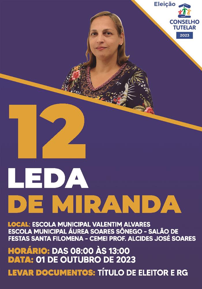 12 - LEDA DE MIRANDA
